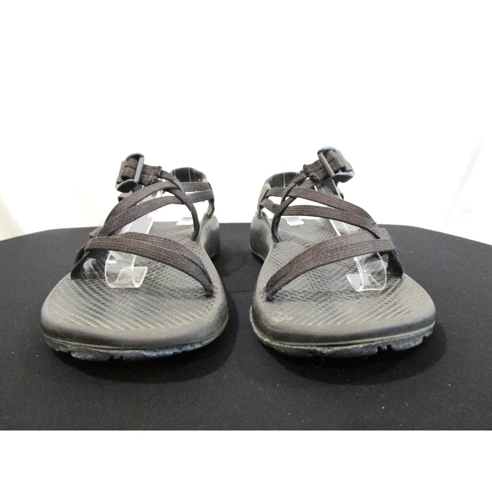 Chaco ZX/2 Black Double Strap Hiking Sport Sandals Women Sz 9